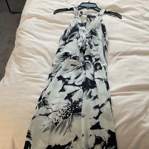 White floral Parker dress